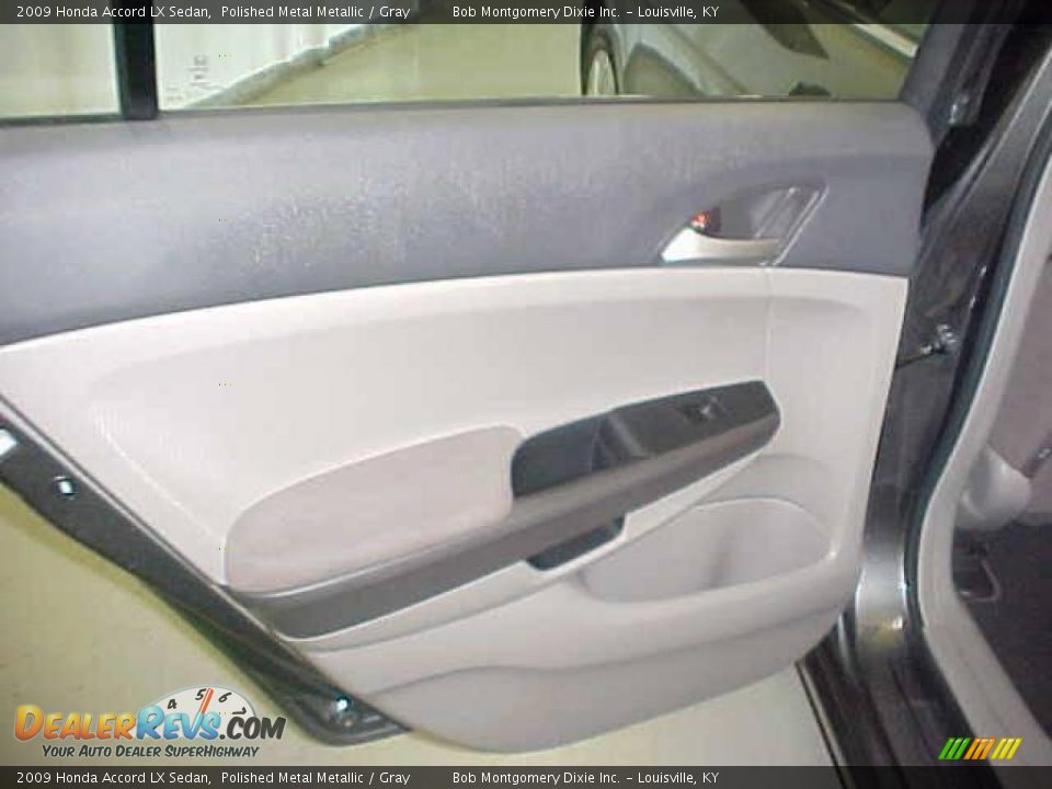 2009 Honda Accord LX Sedan Polished Metal Metallic / Gray Photo #10