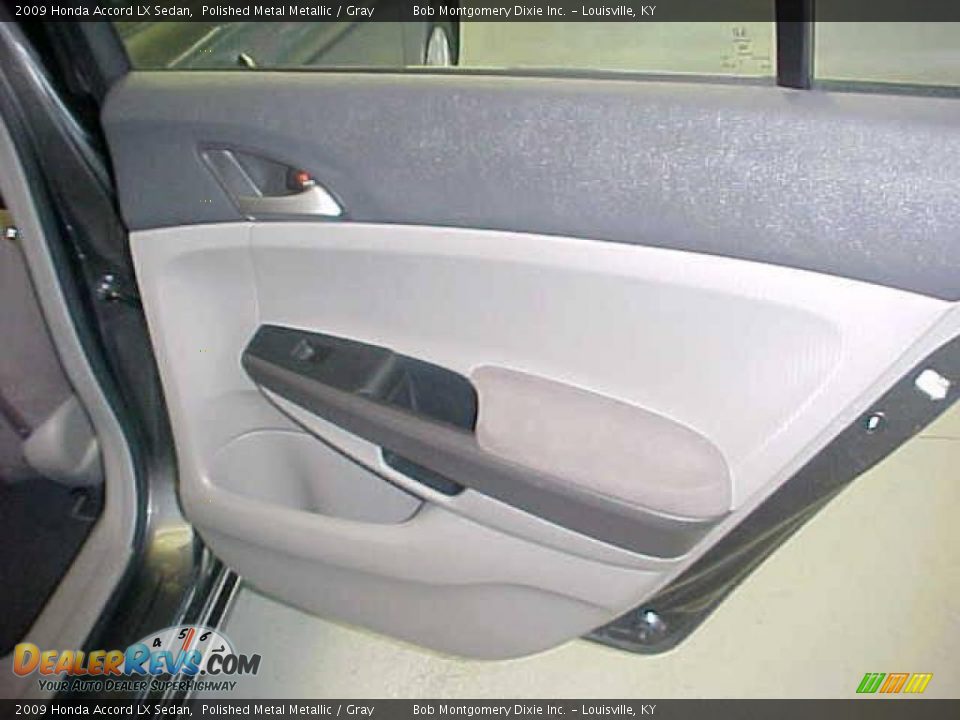 2009 Honda Accord LX Sedan Polished Metal Metallic / Gray Photo #13