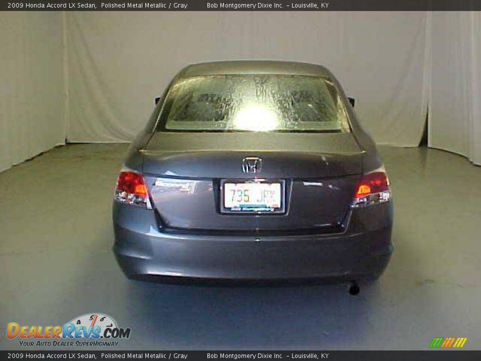 2009 Honda Accord LX Sedan Polished Metal Metallic / Gray Photo #17