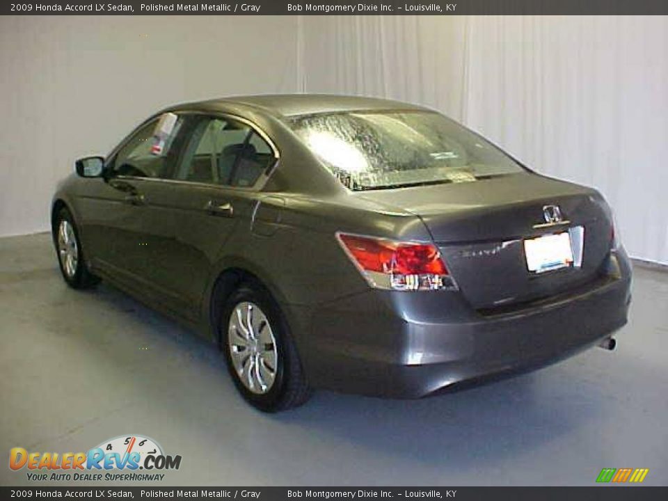 2009 Honda Accord LX Sedan Polished Metal Metallic / Gray Photo #18