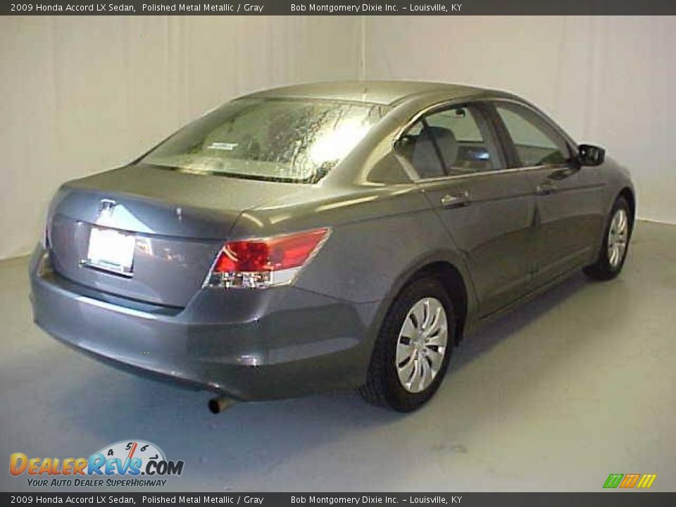 2009 Honda Accord LX Sedan Polished Metal Metallic / Gray Photo #19