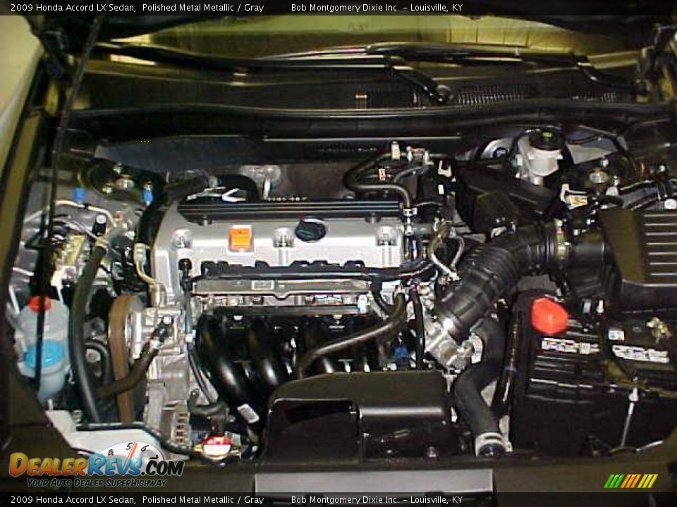 2009 Honda Accord LX Sedan Polished Metal Metallic / Gray Photo #22