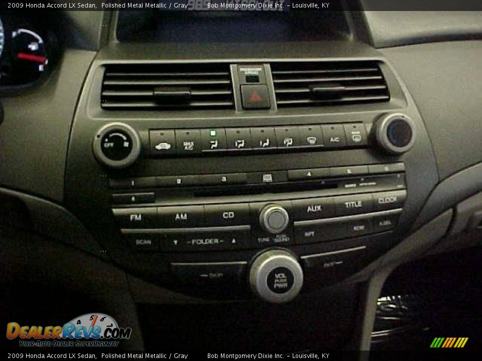 2009 Honda Accord LX Sedan Polished Metal Metallic / Gray Photo #26