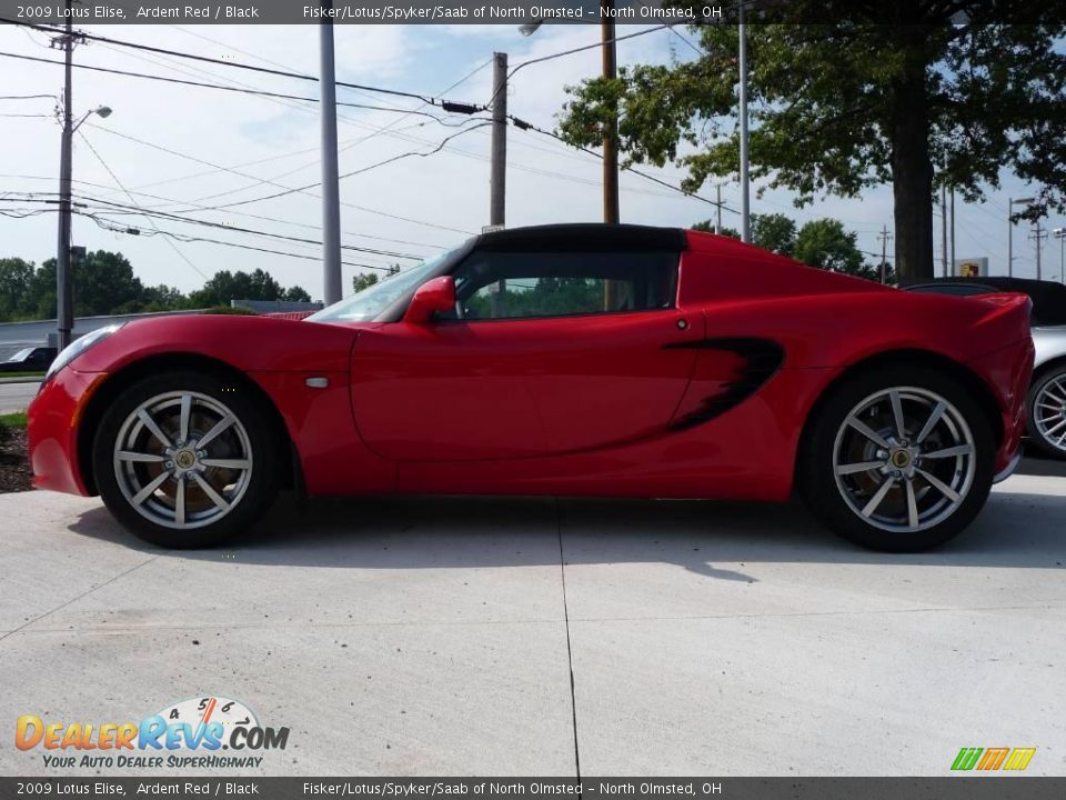 2009 Lotus Elise Ardent Red / Black Photo #1