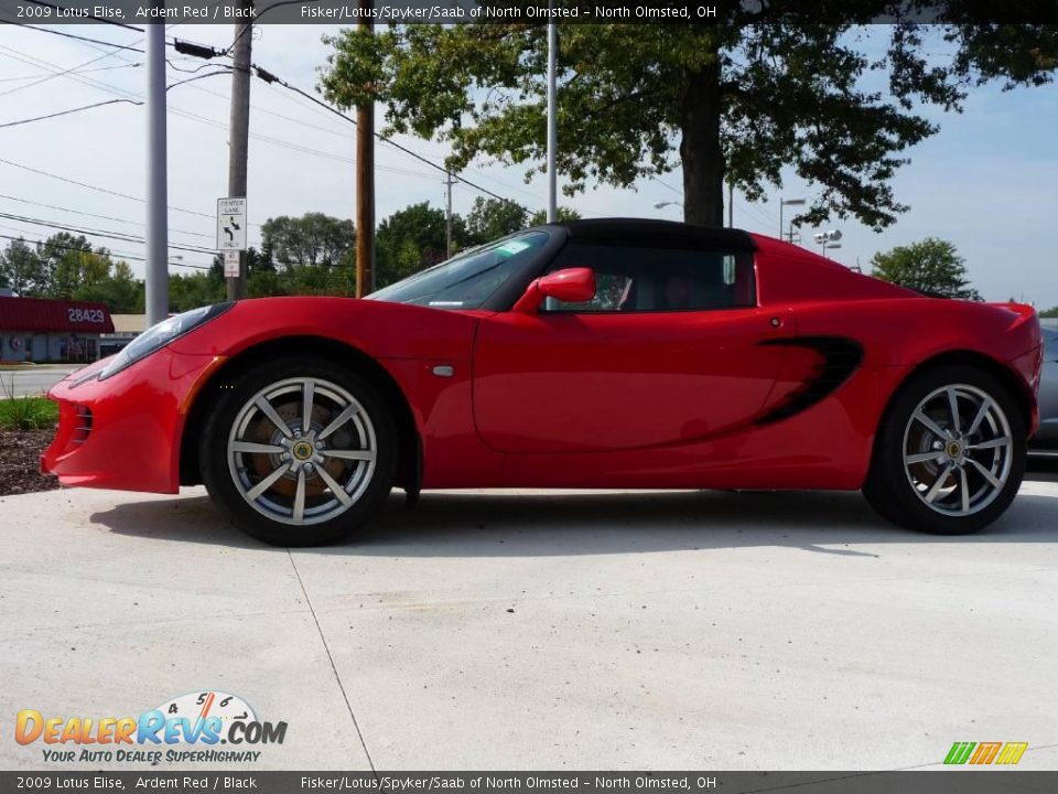 2009 Lotus Elise Ardent Red / Black Photo #2
