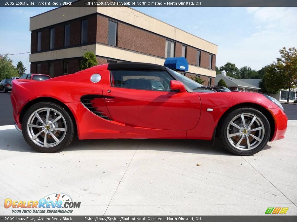 2009 Lotus Elise Ardent Red / Black Photo #5