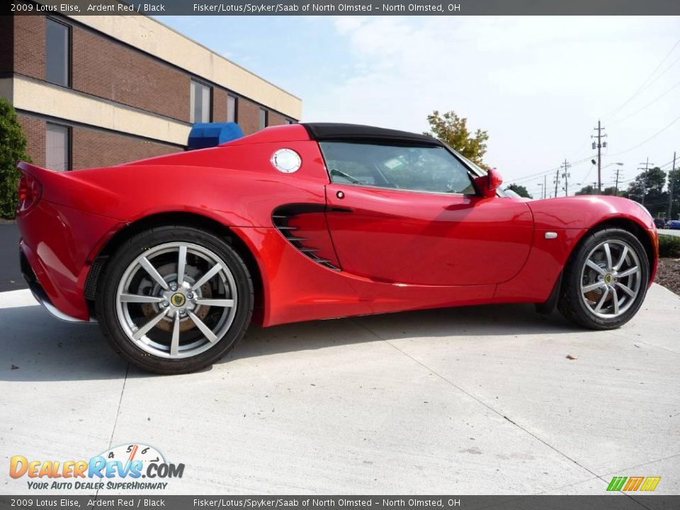 2009 Lotus Elise Ardent Red / Black Photo #6