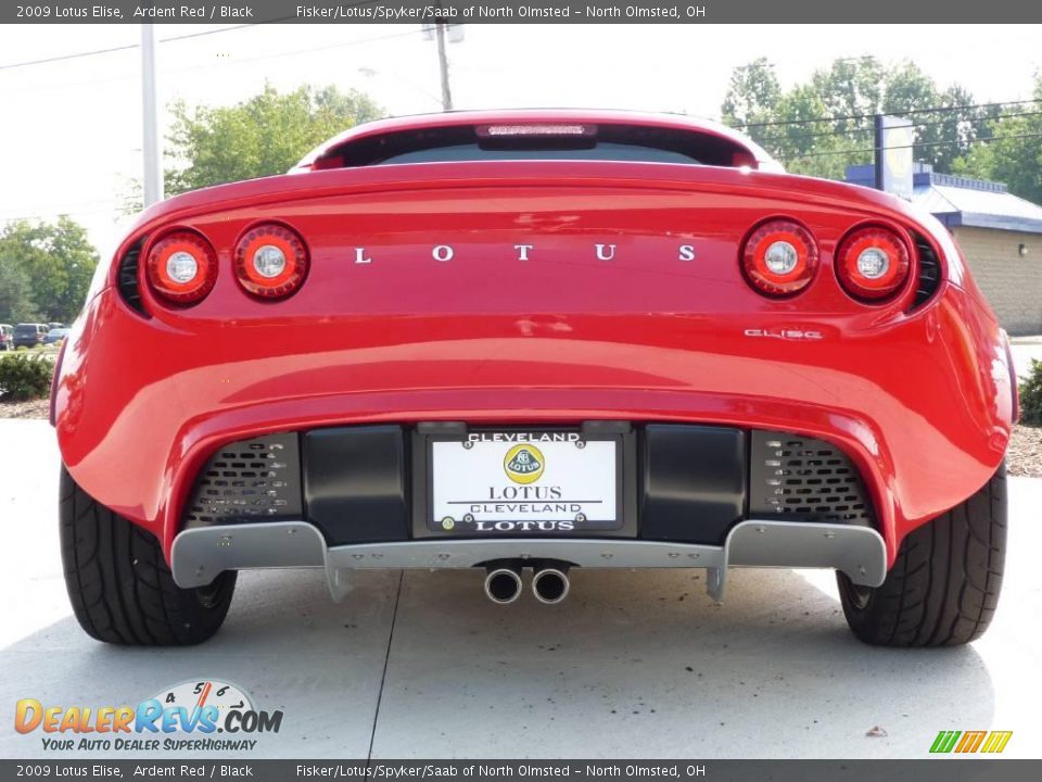 2009 Lotus Elise Ardent Red / Black Photo #7