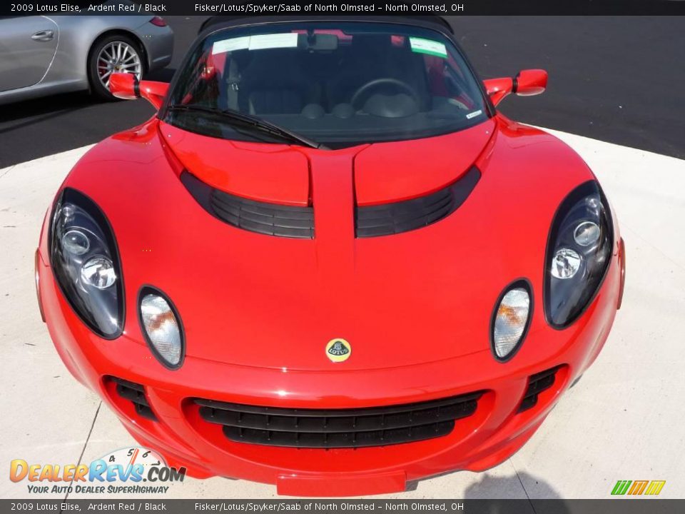 2009 Lotus Elise Ardent Red / Black Photo #10