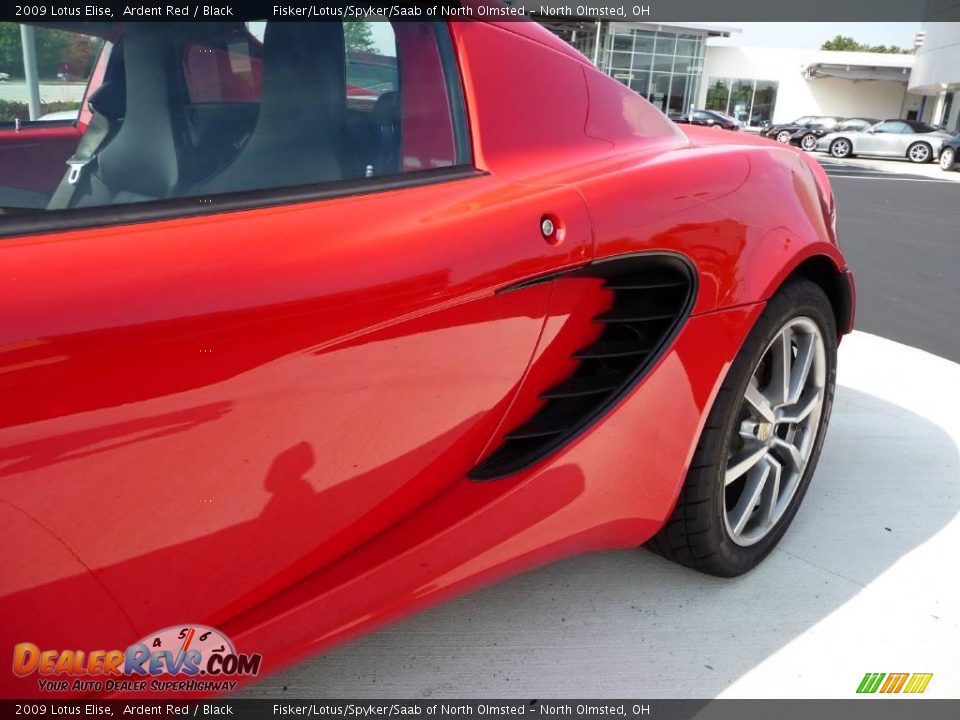 2009 Lotus Elise Ardent Red / Black Photo #12