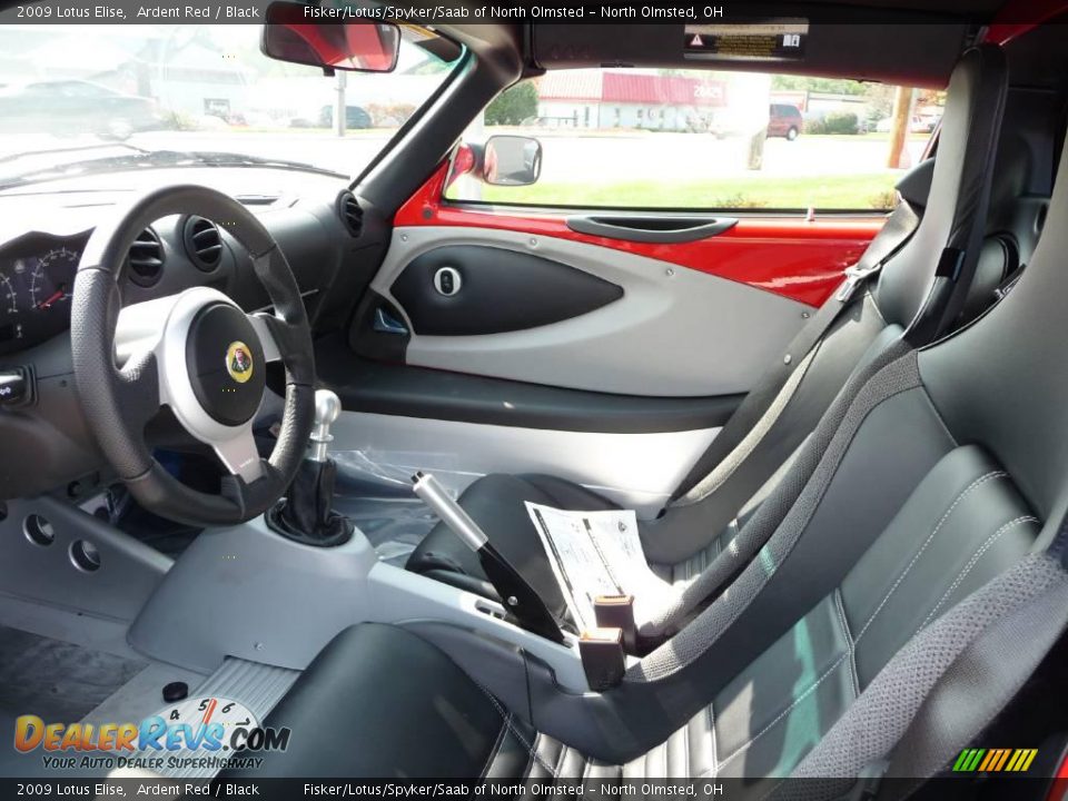 Black Interior - 2009 Lotus Elise  Photo #15