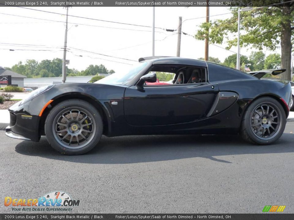Starlight Black Metallic 2009 Lotus Exige S 240 Photo #2
