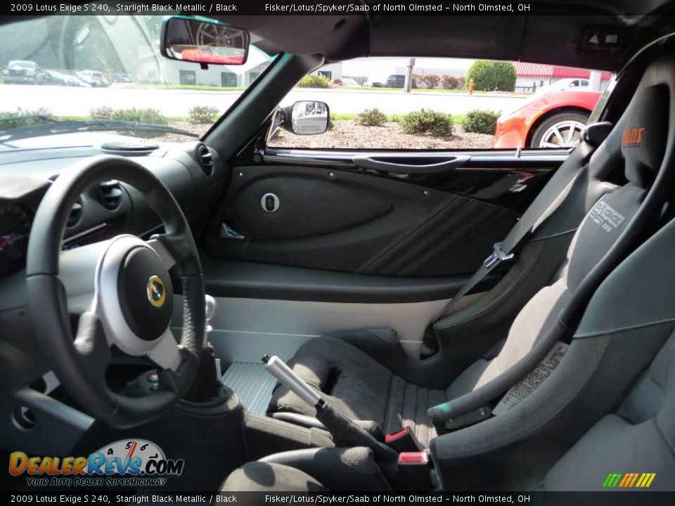 Black Interior - 2009 Lotus Exige S 240 Photo #15