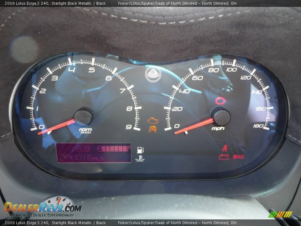 2009 Lotus Exige S 240 Gauges Photo #16