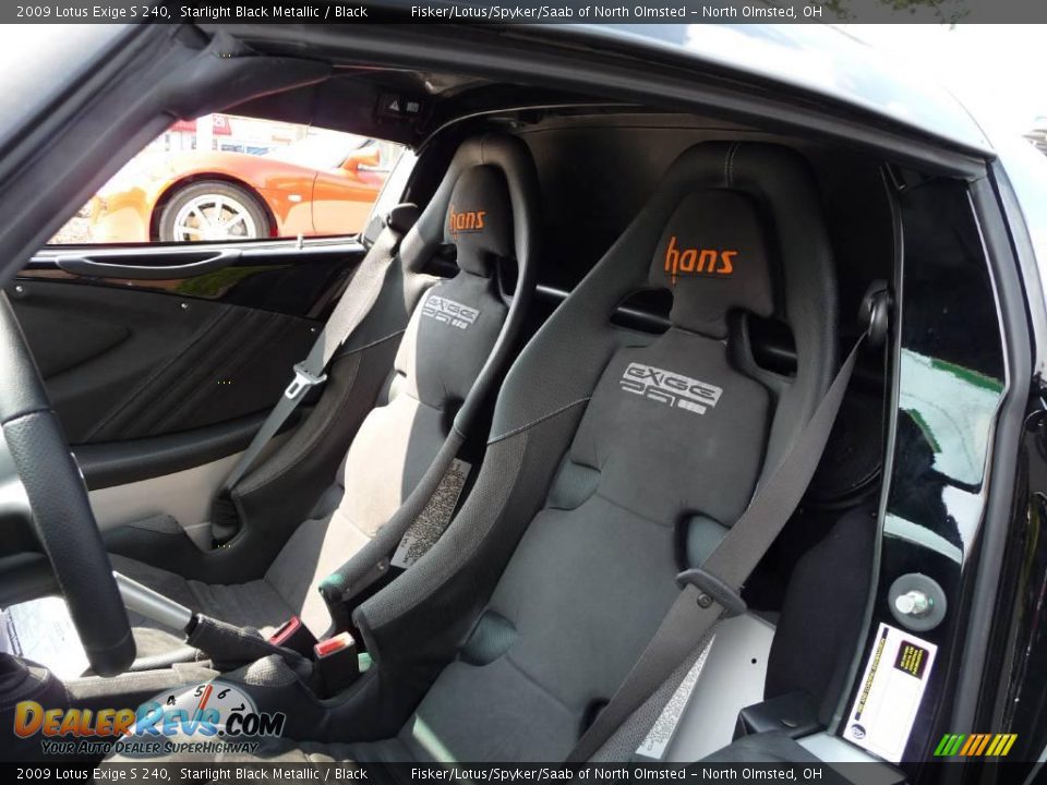 Black Interior - 2009 Lotus Exige S 240 Photo #20