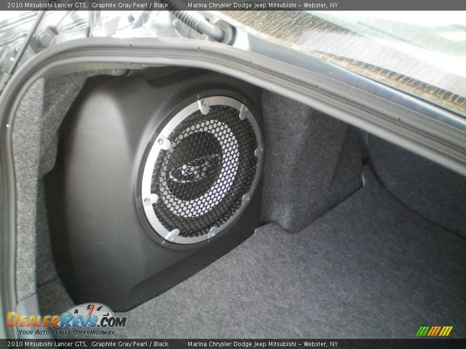 2010 Mitsubishi Lancer GTS Graphite Gray Pearl / Black Photo #5