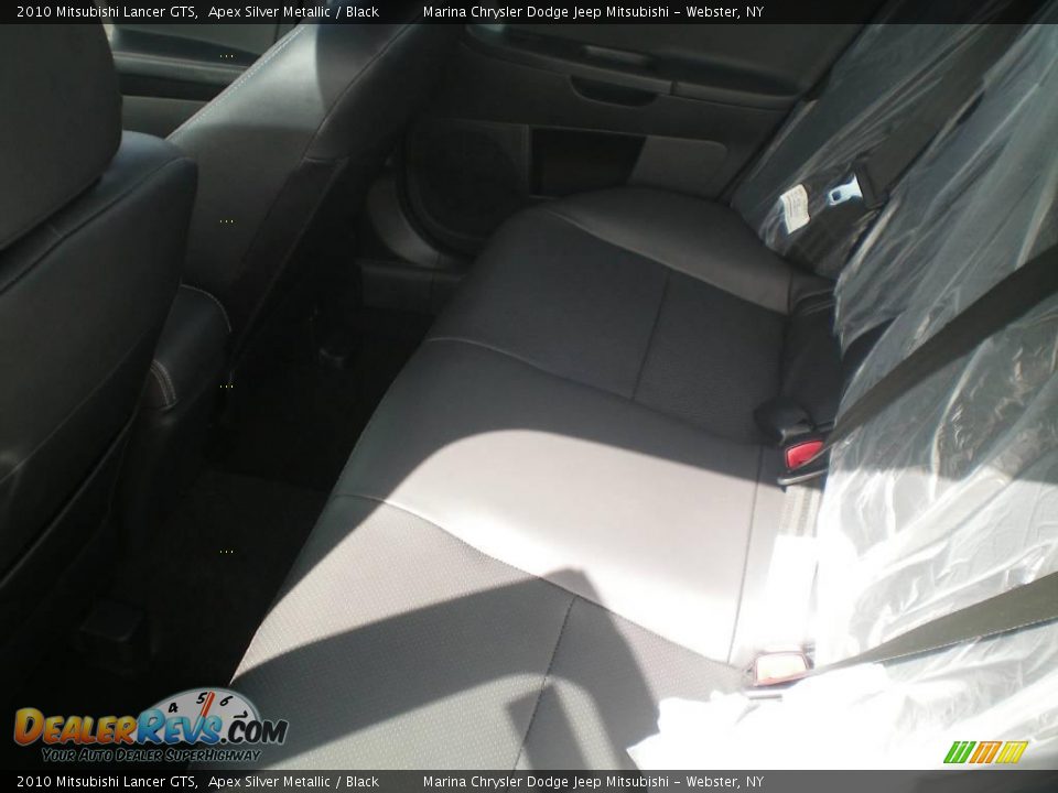 2010 Mitsubishi Lancer GTS Apex Silver Metallic / Black Photo #20