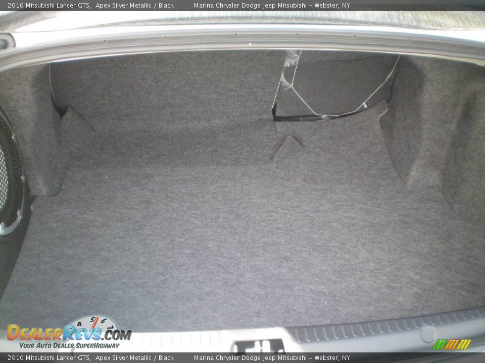 2010 Mitsubishi Lancer GTS Apex Silver Metallic / Black Photo #22