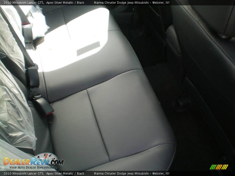 2010 Mitsubishi Lancer GTS Apex Silver Metallic / Black Photo #24
