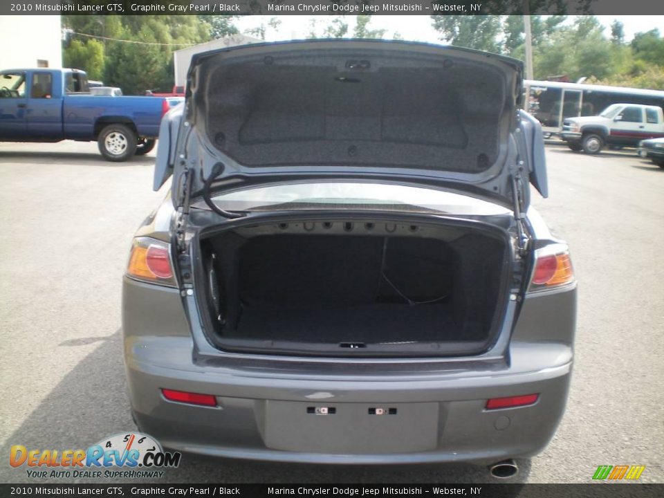 2010 Mitsubishi Lancer GTS Graphite Gray Pearl / Black Photo #19
