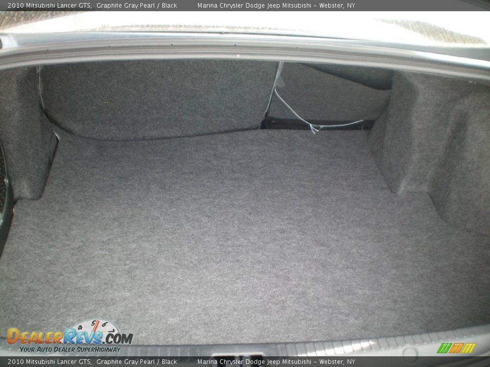 2010 Mitsubishi Lancer GTS Graphite Gray Pearl / Black Photo #20