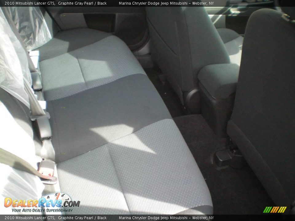 2010 Mitsubishi Lancer GTS Graphite Gray Pearl / Black Photo #22
