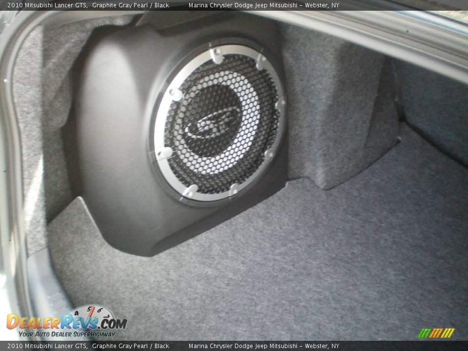 2010 Mitsubishi Lancer GTS Graphite Gray Pearl / Black Photo #6