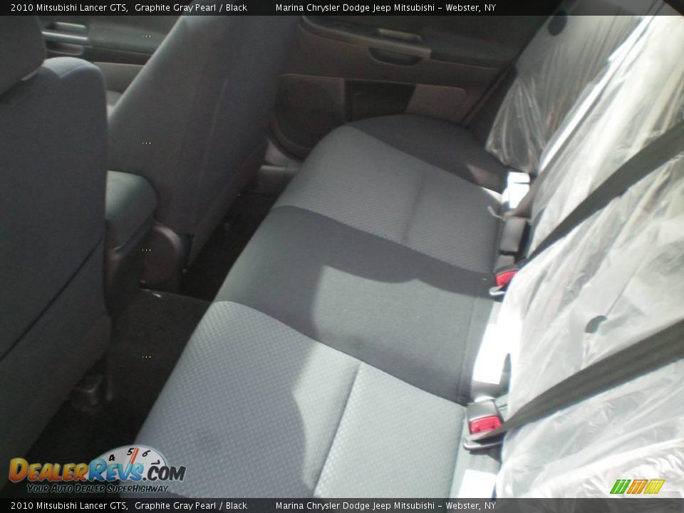 2010 Mitsubishi Lancer GTS Graphite Gray Pearl / Black Photo #19