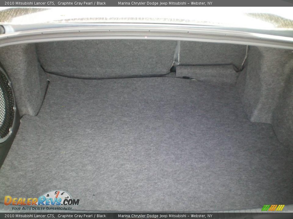 2010 Mitsubishi Lancer GTS Graphite Gray Pearl / Black Photo #21
