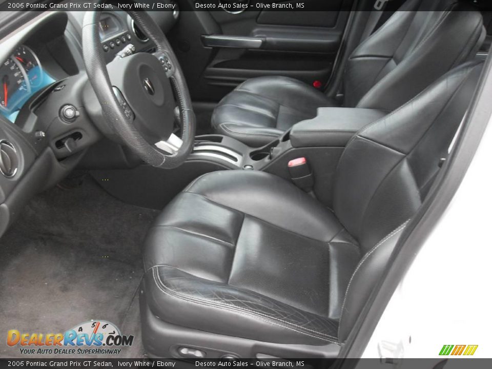 2006 Pontiac Grand Prix GT Sedan Ivory White / Ebony Photo #12