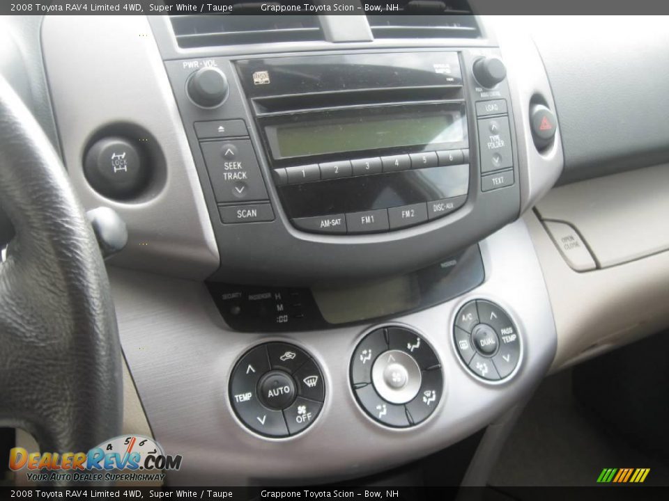 2008 Toyota RAV4 Limited 4WD Super White / Taupe Photo #8