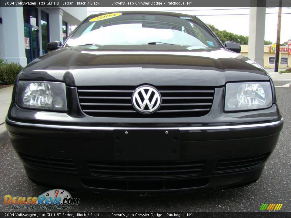 2004 Volkswagen Jetta GLI 1.8T Sedan Black / Black Photo #3