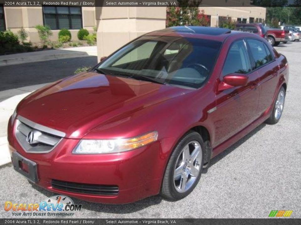 2004 Acura TL 3.2 Redondo Red Pearl / Ebony Photo #1