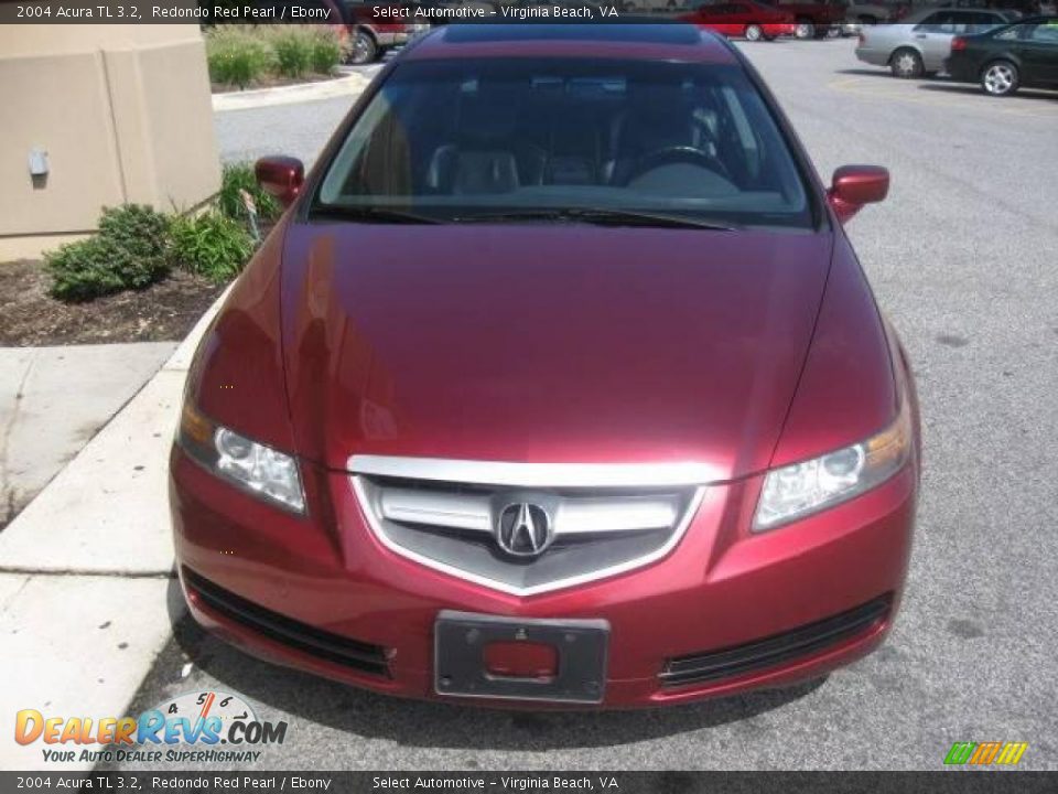 2004 Acura TL 3.2 Redondo Red Pearl / Ebony Photo #2