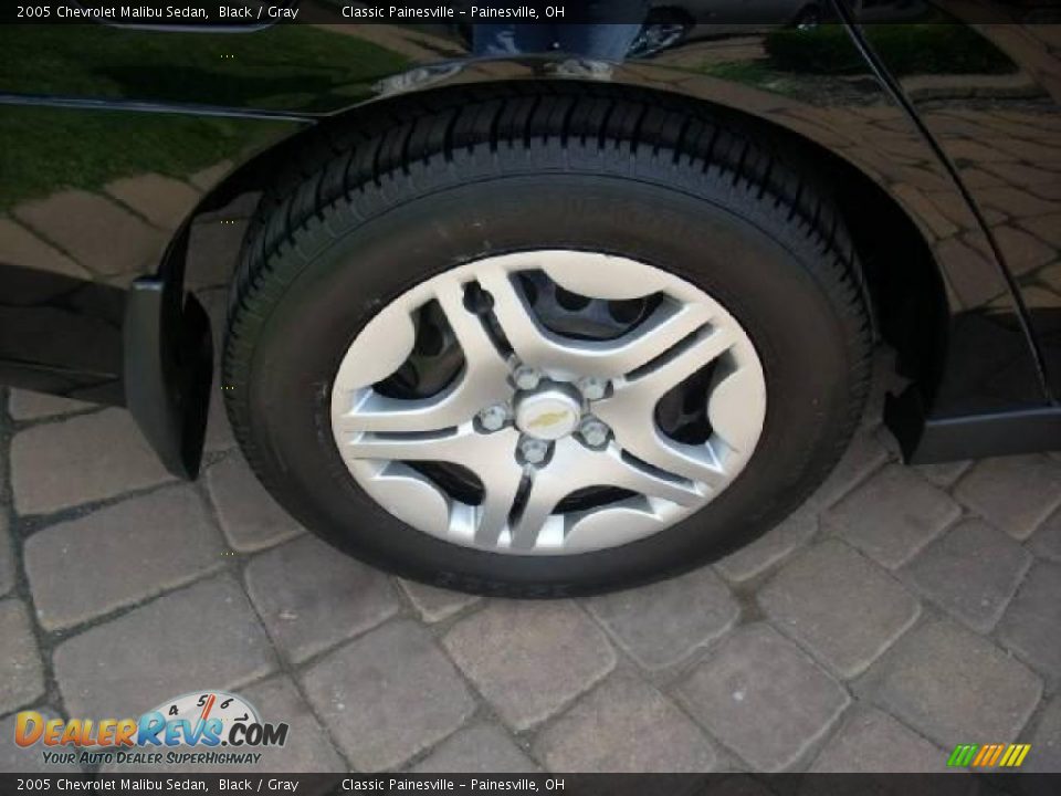 2005 Chevrolet Malibu Sedan Black / Gray Photo #6