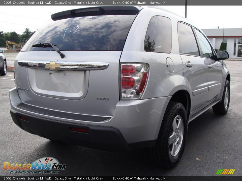 2005 Chevrolet Equinox LT AWD Galaxy Silver Metallic / Light Gray Photo #5