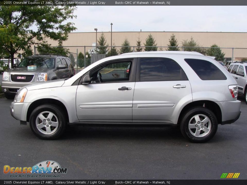 2005 Chevrolet Equinox LT AWD Galaxy Silver Metallic / Light Gray Photo #8