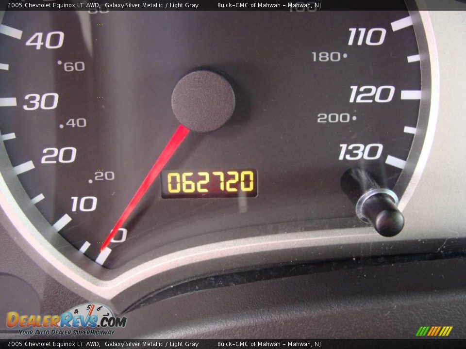 2005 Chevrolet Equinox LT AWD Galaxy Silver Metallic / Light Gray Photo #21