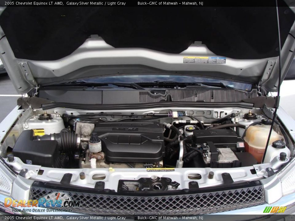 2005 Chevrolet Equinox LT AWD Galaxy Silver Metallic / Light Gray Photo #23