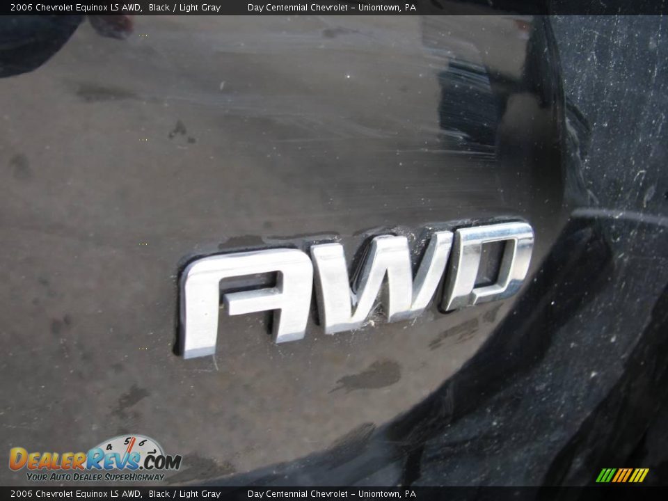 2006 Chevrolet Equinox LS AWD Black / Light Gray Photo #4