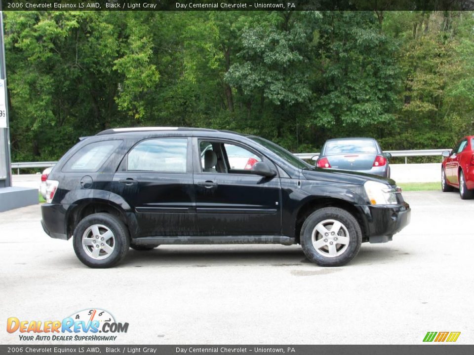 2006 Chevrolet Equinox LS AWD Black / Light Gray Photo #5