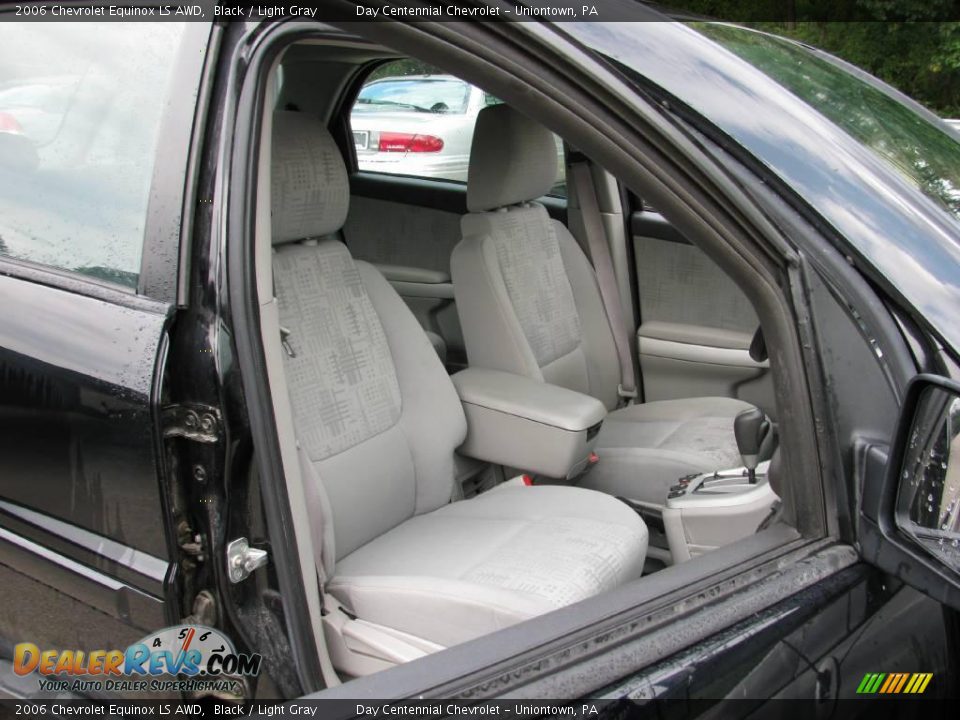 2006 Chevrolet Equinox LS AWD Black / Light Gray Photo #8