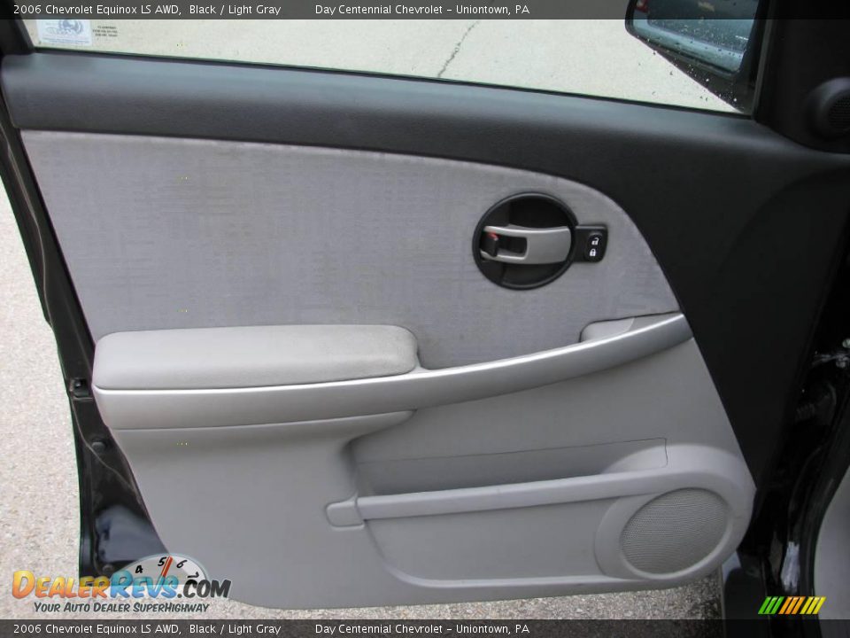 2006 Chevrolet Equinox LS AWD Black / Light Gray Photo #13