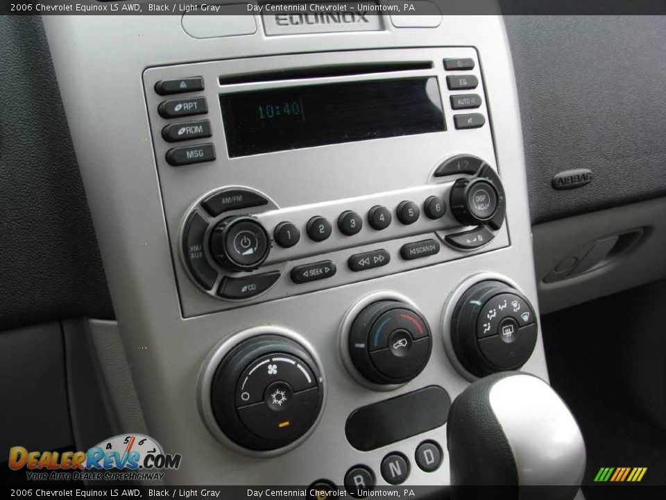 2006 Chevrolet Equinox LS AWD Black / Light Gray Photo #14