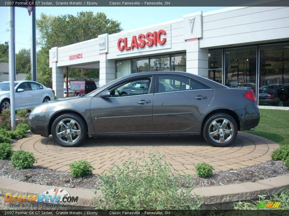 2007 Pontiac G6 GT Sedan Granite Metallic / Ebony Photo #1
