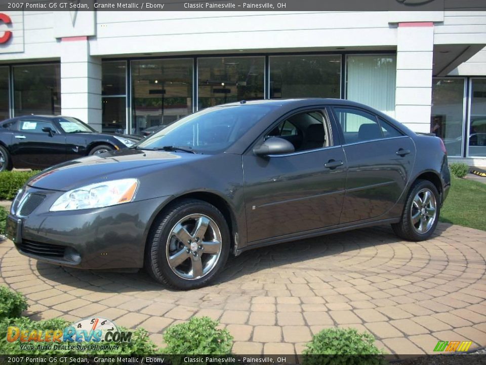 2007 Pontiac G6 GT Sedan Granite Metallic / Ebony Photo #2