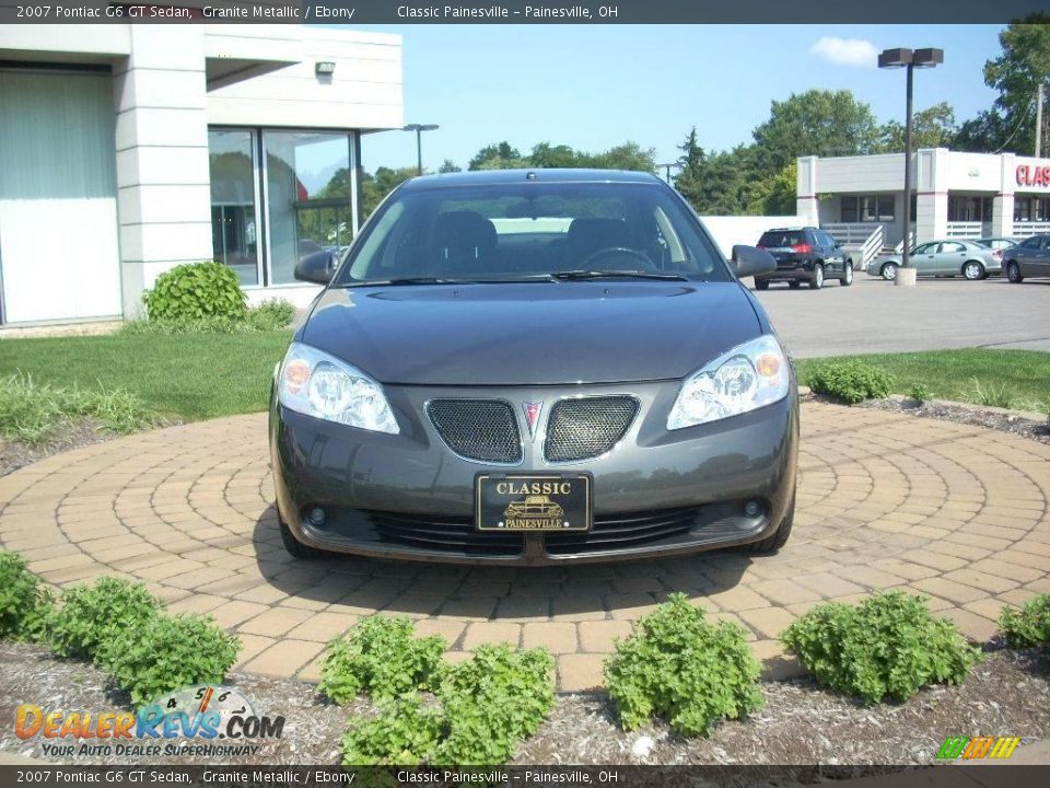 2007 Pontiac G6 GT Sedan Granite Metallic / Ebony Photo #3