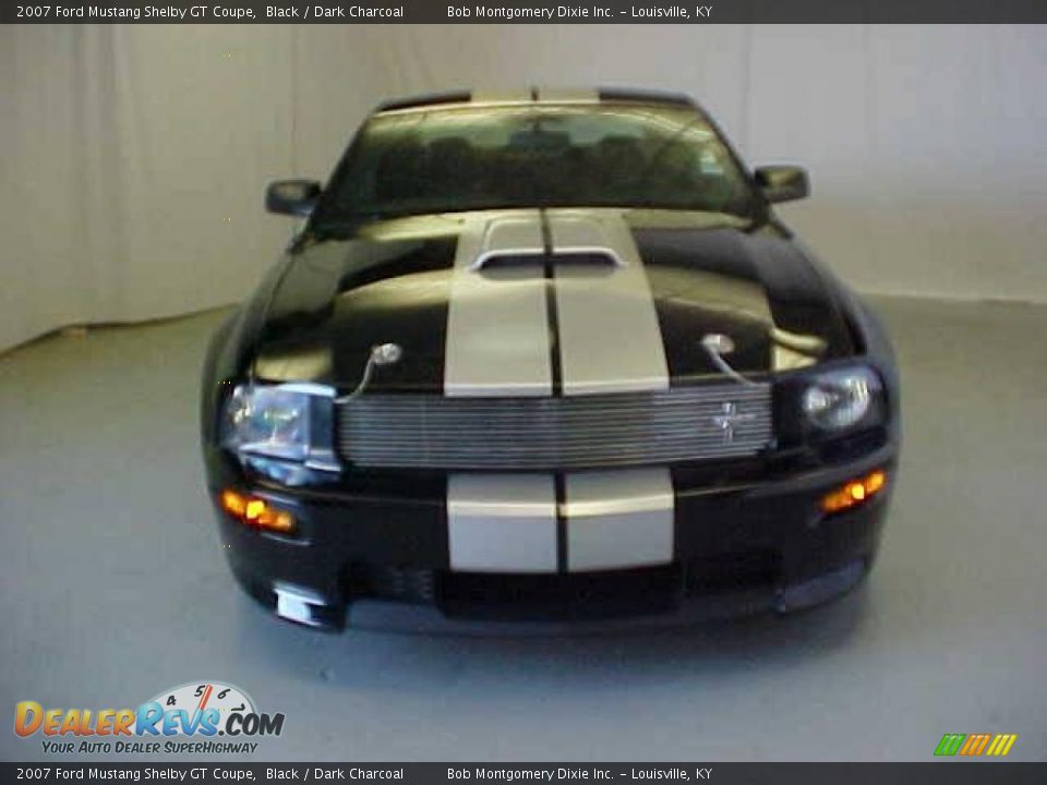 2007 Ford Mustang Shelby GT Coupe Black / Dark Charcoal Photo #2