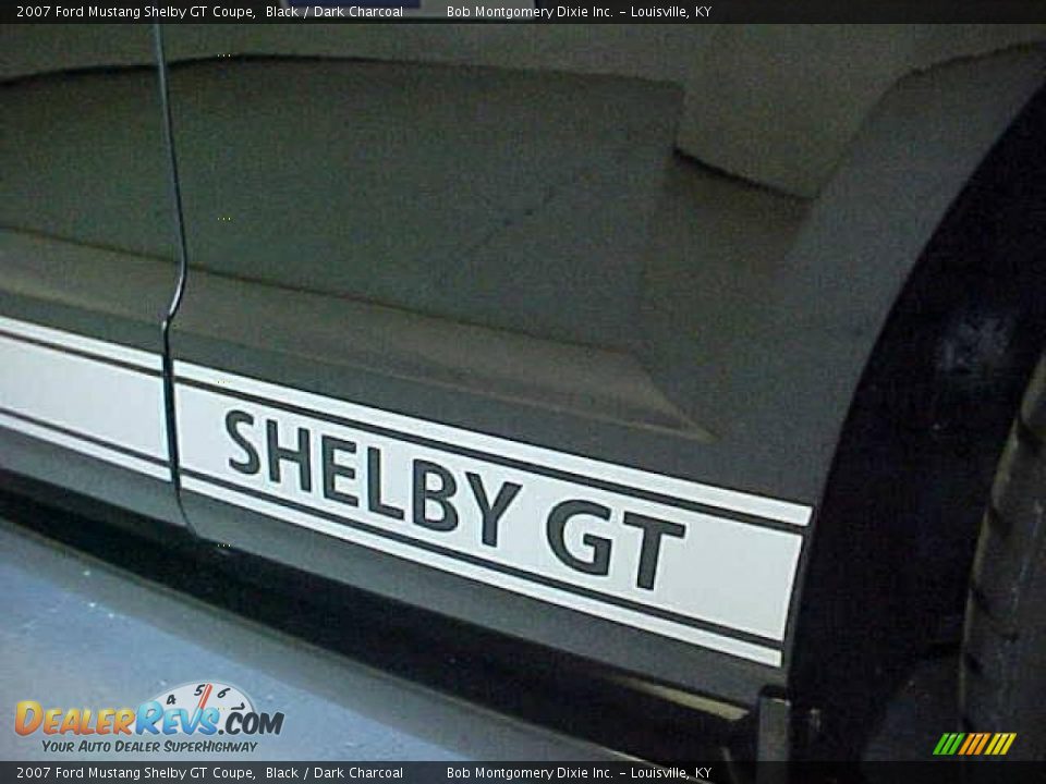 2007 Ford Mustang Shelby GT Coupe Black / Dark Charcoal Photo #5