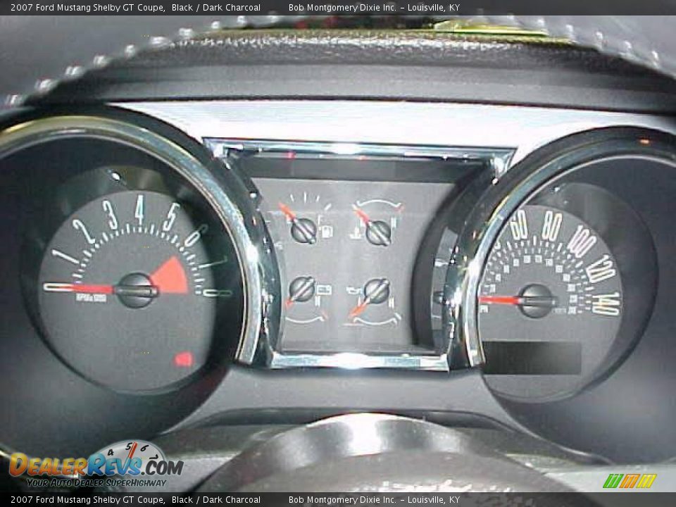 2007 Ford Mustang Shelby GT Coupe Black / Dark Charcoal Photo #15